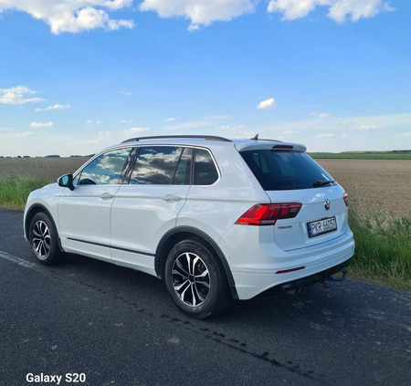 Volkswagen Tiguan cena 90000 przebieg: 67500, rok produkcji 2019 z Krotoszyn małe 67